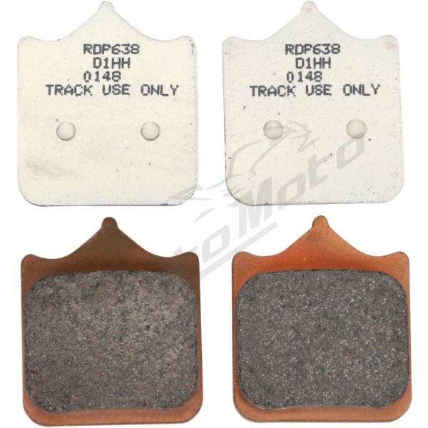 DP BRAKES RDP X-Race Titanium Sintered Brake Pads Aprilia / Benelli / Bimota / Derbi / Ducati / Husqvarna / KTM / MV Agusta / Triumph 125-1050cc 99-24