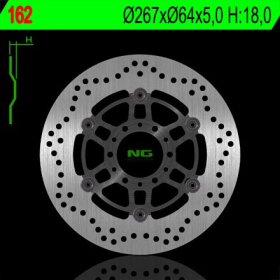 NG BRAKES Front Floating Brake Disc 267mm SYM / Yamaha 50-250cc 91-03