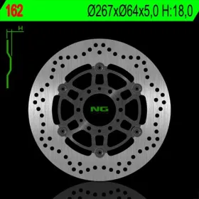 NG BRAKES Front Floating Brake Disc 267mm SYM / Yamaha 50-250cc 91-03