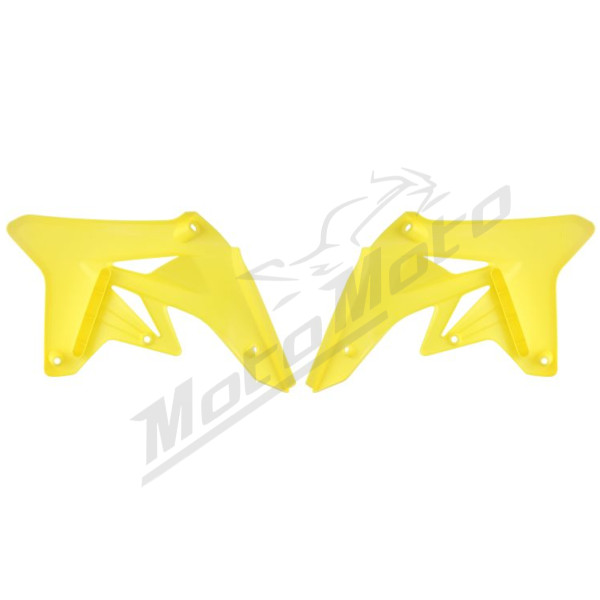 CEMOTO Radiatorių apsaugos geltonos SUZUKI RM-Z 250 2007-2009