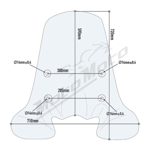GIVI SPOILER Honda SH 125-150cc 13-19
