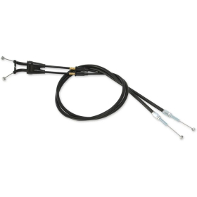 MOOSE OFFROAD Black Vinyl Throttle Cable Kawasaki KLR 650 08-18