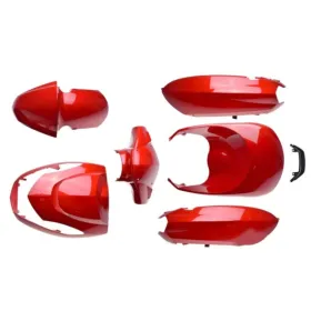 Maxtuned Plastics Set Peugeot Kisbee 50cc 11-18 Red