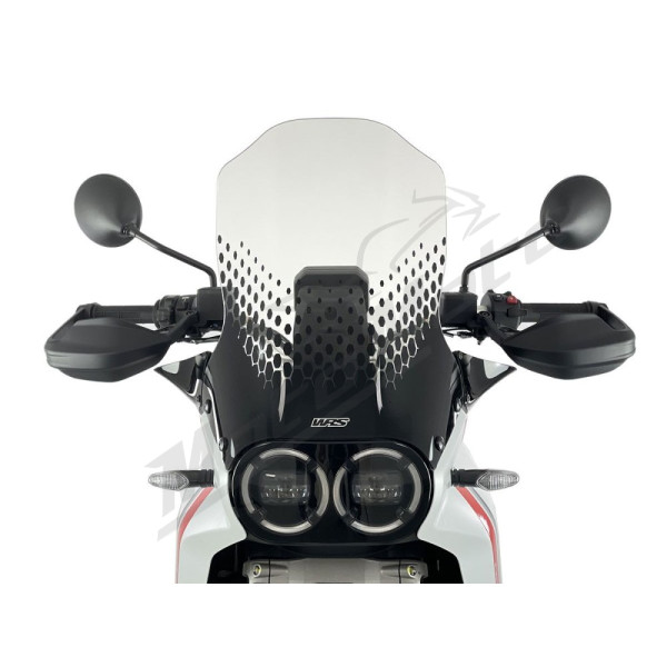 WRS DU023T CAPONORD Windscreen Clear Ducati Desert X 950 ABS 22-24
