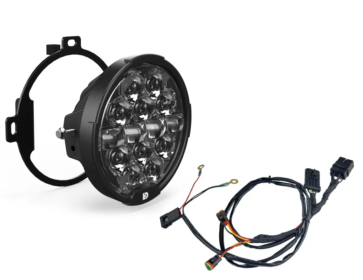 DENALI D14 Destroyer LED Headlight Upgrade Kit Harley Davidson  FLHX / FLHXS / FLHXSE / FLHXST 1690-1923cc 14-24