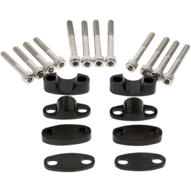 EMGO Aluminum Handlebar Riser Kit Ø22mm