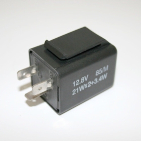 SHIN YO posūkių relė, 3 poliai, elektroninė, 12 V