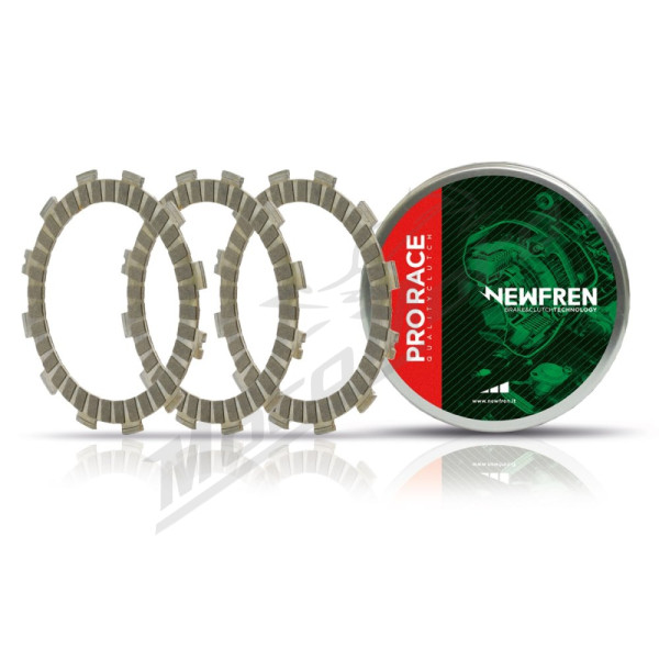 Newfren Racing clutch disc set Kawasaki GPZ / ZZR 1100-1200cc 90-04