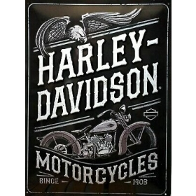 Metal tin sign HARLEY-DAVIDSON 30x40