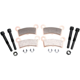 DRAG SPECIALTIES Sintered Metal Brake Pads Harley Davidson FLHTCUTG / FLHXXX 1690cc 09-13