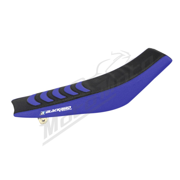Blackbird sėdynės užvalkalas DOUBLE GRIP 3 YAMAHA YZ 85 22-25 Mėlyna/Juoda