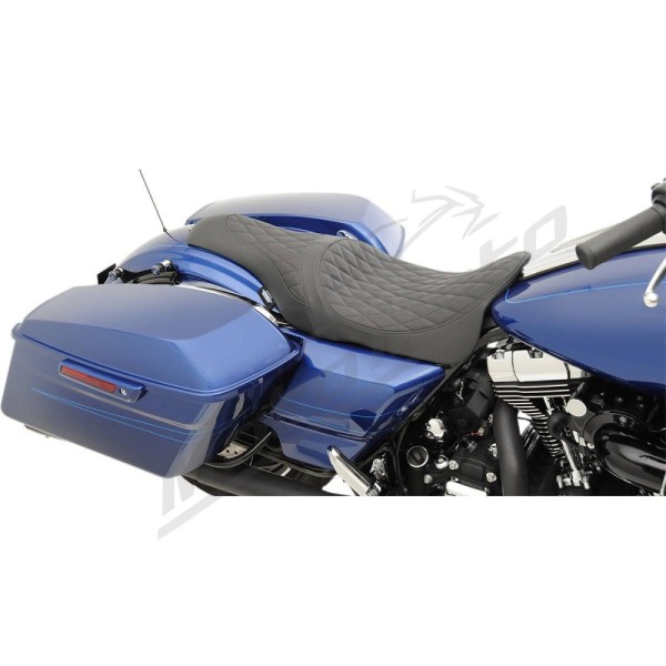 DRAG SPECIALTIES SEATS Caballero 2-Up sėdynė Harley Davidson FLHR / FLHRC / FLHRSE / FLHRXS / FLHT 1584-1923cc 08-24