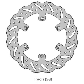 Delta braking rear disc (220x108,2x4mm) Beta 125-480 2T / 4T 13-21