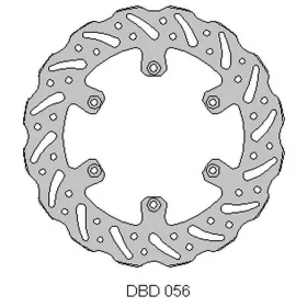 Delta braking rear disc (220x108,2x4mm) Beta 125-480 2T / 4T 13-21