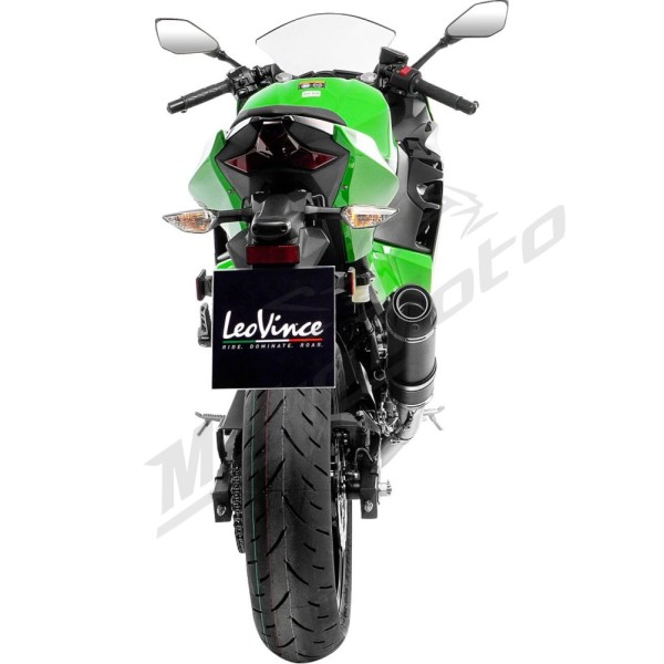 LEOVINCE GP Corsa Evo Slip-On Muffler KAWASAKI Z 400 20-25/EX 400 18-23
