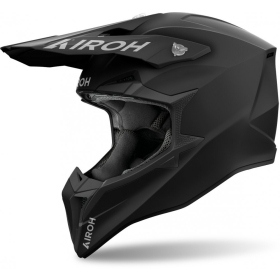 AIROH Wraaap Color black matt motocross helmet