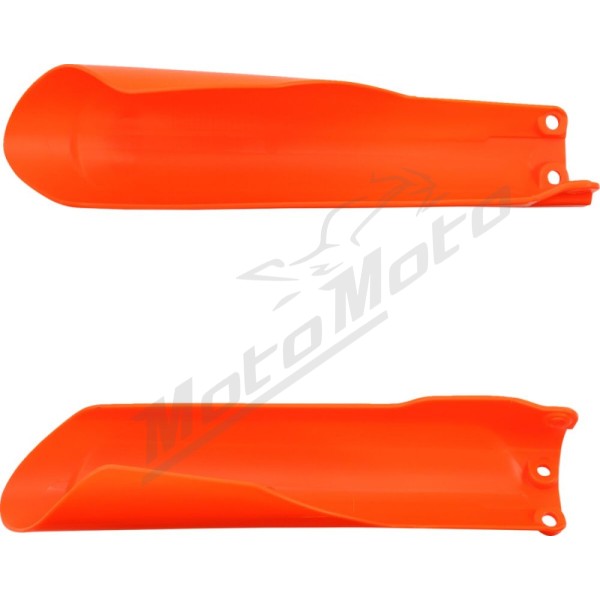 POLISPORT Fork Guard Covers Red KTM EXC / EXC-F / SX / SX-F / XC-F 125-500cc 2015-2023