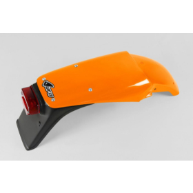 Ufo rear fender with lamp KTM EXC 125-360cc 93-97 Orange