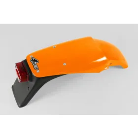 Ufo rear fender with lamp KTM EXC 125-360cc 93-97 Orange