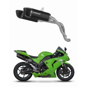 Kawasaki ZX10R 2006-2007 Exhaust Silencer Muffler HP6 BLACK + dB killer