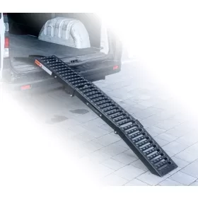 Biketec universal folding steel ramp 194cm x 25cm, max. 340kg