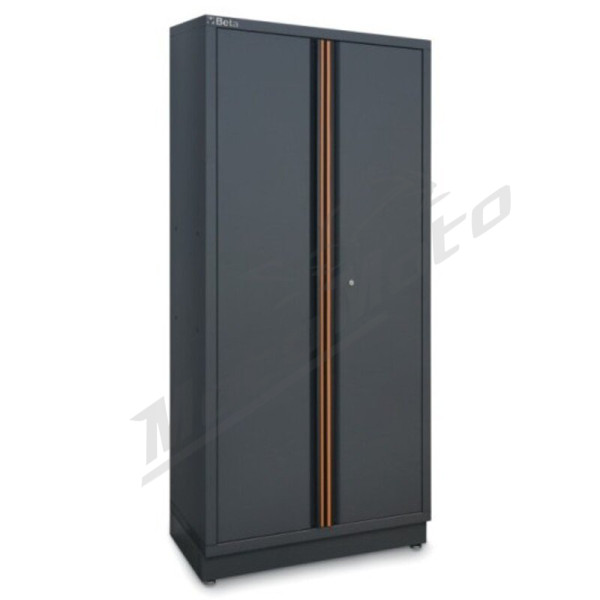 BETA C45PRO 2.0 Sheet Metal Two-Door Tool Cabinet with Bracket 200x91.5x45.8mm