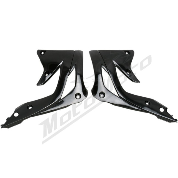 UFO Radiator Covers Kawasaki KX 450F 12-15 Black