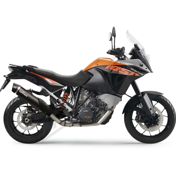 LEOVINCE Nero Slip-On Muffler - Stainless Steel KTM ADVENTURE 1050-1190 13-16