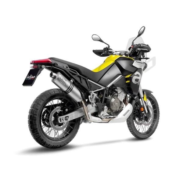 LEOVINCE LV One Evo Stainless Steel Slip-On Muffler APRILIA TUAREG 660 22-24