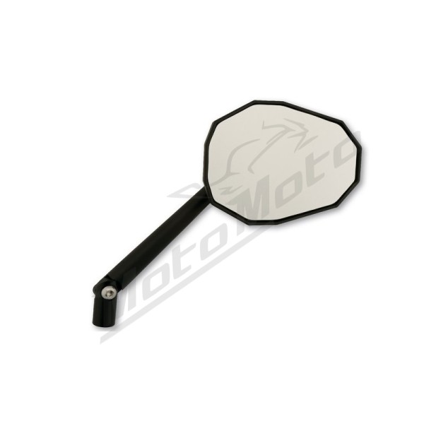 HIGHSIDER smart Handlebar Mirror Straight Black (1pc)  Aprilia / BMW / Ducati / Honda / Husqvarna / Kawasaki / KTM / Moto Guzzi / Suzuki / Triumph / Yamaha 85-1290cc 17-24