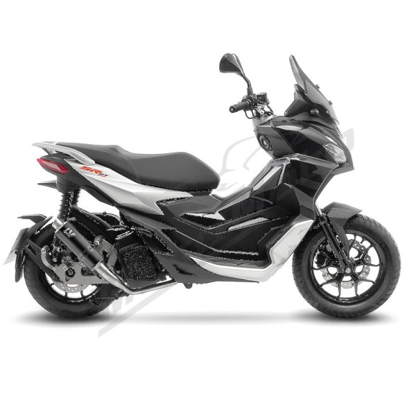 LEOVINCE "GP Corsa Black Edition" išmetimo sistema APRILIA SR GT 125-200 22-24
