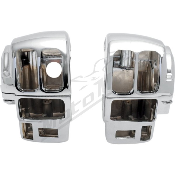 DRAG SPECIALTIES Handlebar Switch Housing Kit Harley Davidson FLHR / FLHRC / FLHRSE / FLHT 1450-1800cc 08-13