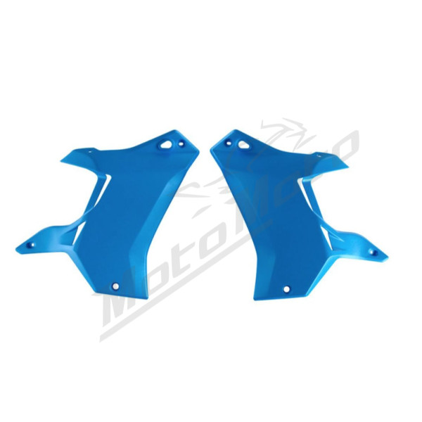 Racetech Radiatorių Plastikų komplektas Yamaha Tenere 700 19-24 Šviesi Mėlyna