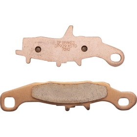 DP BRAKES ATV/UTV Sintered Metal Brake Pads Kawasaki / Suzuki 450-700cc 02-14