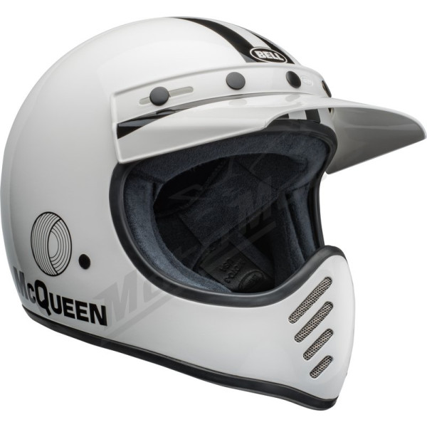 BELL Moto-3 Steve McQueen Krosinis šalmas