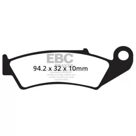 EBC Organic Base "FA" Brake Pads HONDA VRF / RVF / NR 400-750cc 88-97