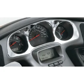 SHOW CHROME Chrome Instrument Panel Accent Honda GL 1800 01-05