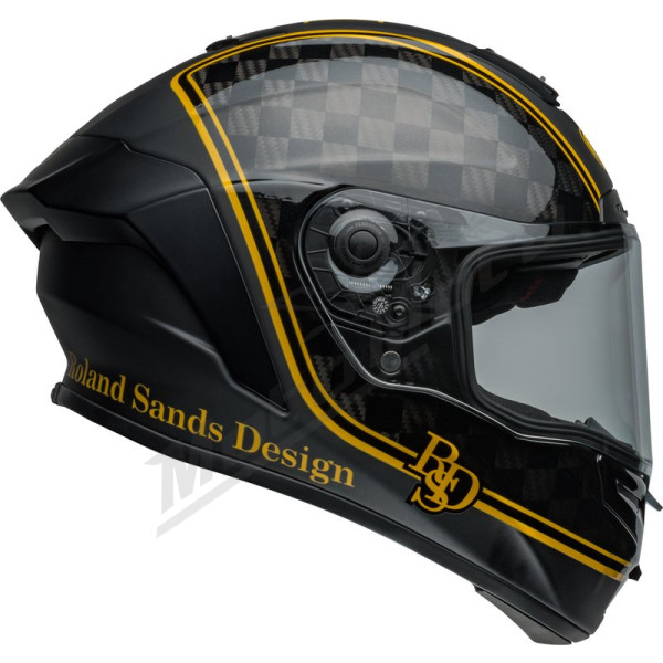 BELL Race Star DLX Flex Helmet - RSD Player Matte/Gloss Black/Gold