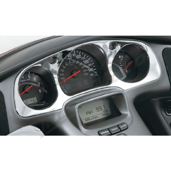 SHOW CHROME Chrome Instrument Panel Accent Honda GL 1800 01-05