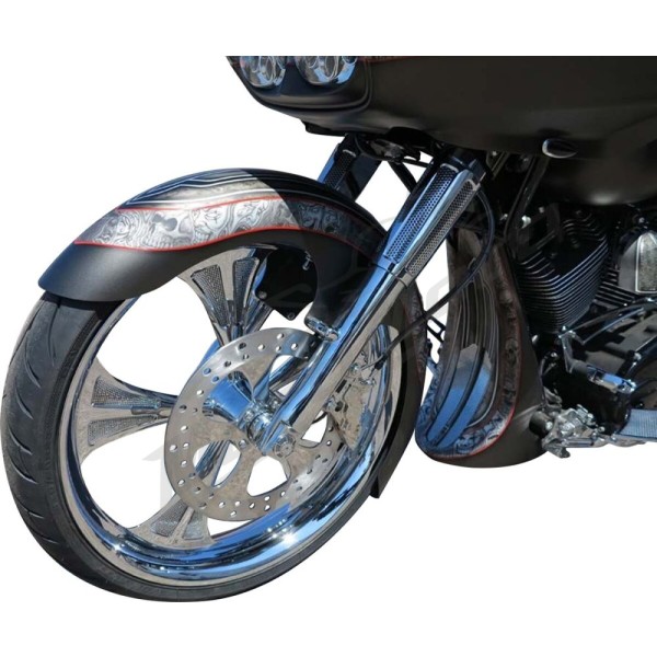 PAUL YAFFE BAGGER NATION Thicky Front Fender Harley Davidson FLHR / FLHRCI / FLHRI / FLHRS / FLHT / FLHTC / FLHTCU / FLHTI / FLHTK / FLTC / FLTRI / FLTRX 1340-1690 84-13