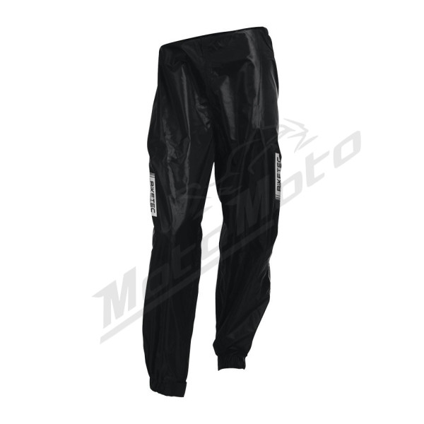 BIKETEC Lietaus kelnės juodos
