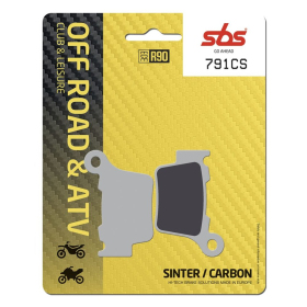 SBS 791CS Carbon Brake pad BMW / GasGas / Husaberg / Husqvarna / KTM 125-630cc 03->