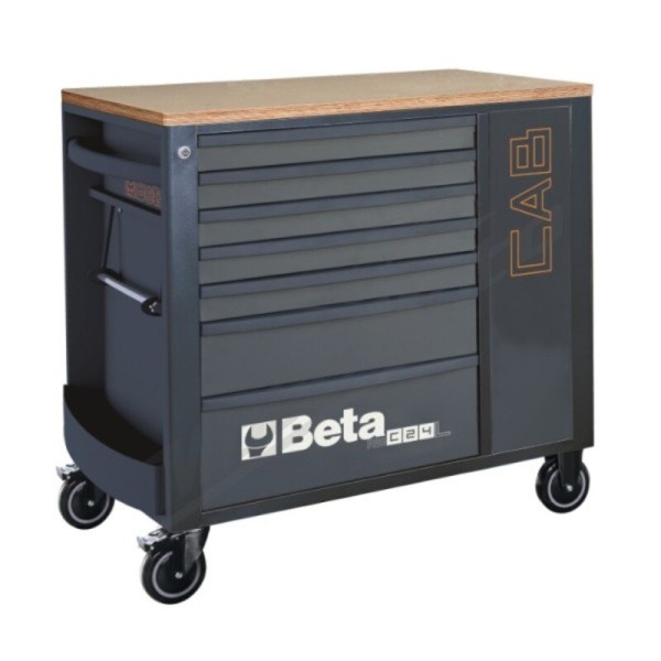 BETA RSC24L Mobile Roller Cab 7 Drawers + Assortment of 248 tools