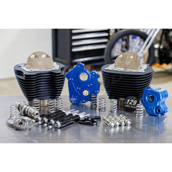 S&S CYCLE Cilindro pilnas komplektas Harley Davidson FLDE / FLFB / FLFBS 1750-1977cc 17-23