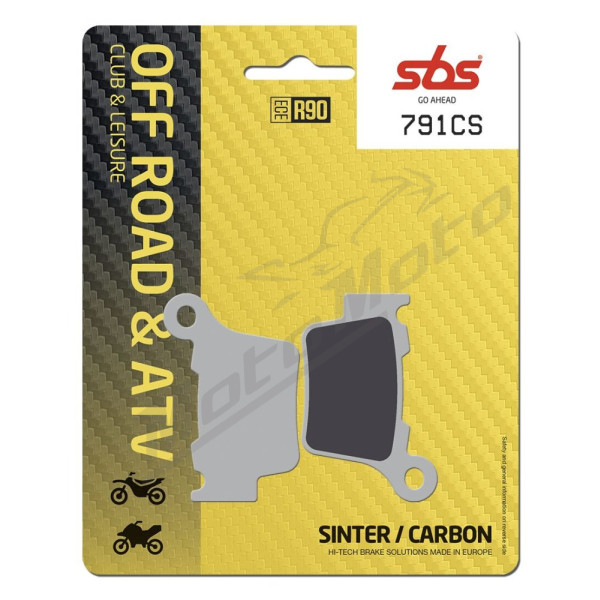 SBS 791CS Carbon Brake pad BMW / GasGas / Husaberg / Husqvarna / KTM 125-630cc 03->