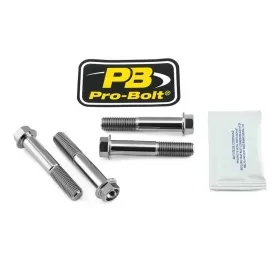 PRO BOLT Titanium Brake Caliper Mount Kit Honda CB / CBR / CRF 600-1000cc 05-21