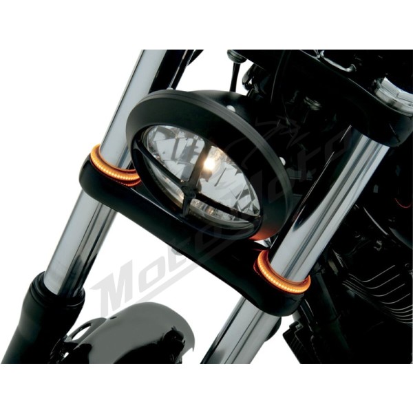 CUSTOM DYNAMICS TruWRAPZ® 360 Degree LED Fork Lights Harley Davidson FLSB / FXFBS 1750-1868cc 21