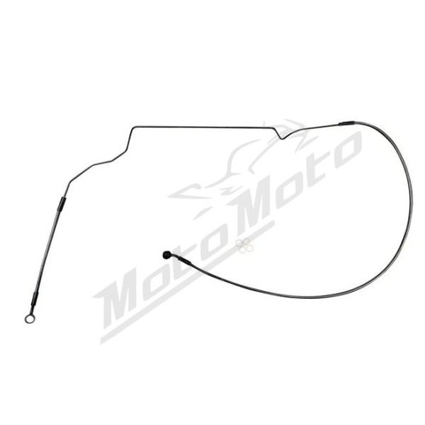 MAGNUM SHIELDING Upper Front Brake Line Black Indian Scout 999/1133 18-24 99cm 