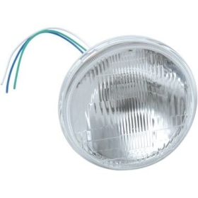 DRAG SPECIALTIES Replacement Headlight with Bulb 145 mm