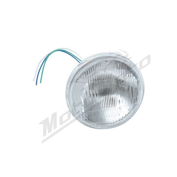 DRAG SPECIALTIES Replacement Headlight with Bulb 145 mm